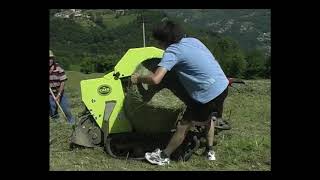 MOUNTAINPRESS 550 CNG - Mini-rotoimballatrice per motocarriola cingolata