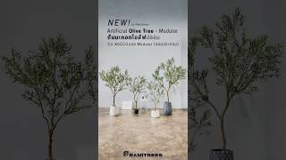 ต้นมะกอกโอลีฟปลอม รุ่นฟอร์มมินิมอล-ถอดประกอบ Artificial Olive Trees by Ramitrees