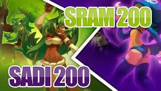 Elyandre Sram 200 vs Too-vain Sadida 200 (Dofus RETRO PVP ERATZ 1.30)