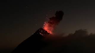 Volcán de Fuego Eruption - vid 5