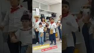 Pequeños tamborileros terminan su taller de Choco chepe