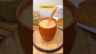 #ytshorts Best Masala chai 😳sardiyon ki sham aur kadak Adrak ki chai | how to make tea masala?