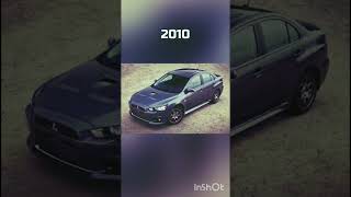 The Evolution of Mitsubishi Lancer (1973~2022)#shorts #viral #viralshort