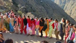 Kumaunni culture khel kotik in Uttarakhand #kotik #uttarakhand #pahadi #kumauni #culture #village