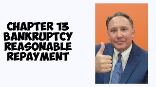 Chapter 13 bankruptcy a reasonable alternative to debt consolidation.