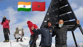 Winter Summit MOUNT TOUBKAL | 75th Independence day tribute |  Vlog #5