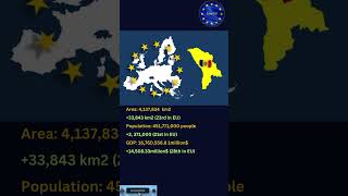 What If Moldova join EU #shorts #europe #eu #moldova #history #geography #politics