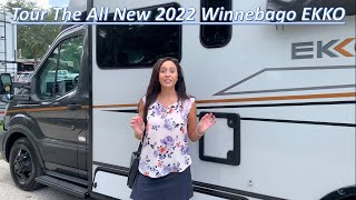 Tour the 2022 Winnebago Ekko B-class RV (Extremely Rare and Very Hard to Find)