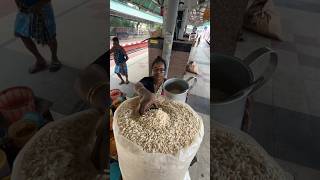 Hard Working Aunty Making Delicious Jhal Muri at Railway station #shorts