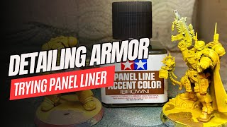 Learning To Panel Line Yellow Armor | Learning The Hard Way