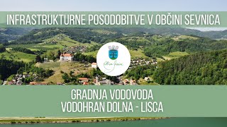 Gradnja vodovoda VH Dolna - Lisca 2013