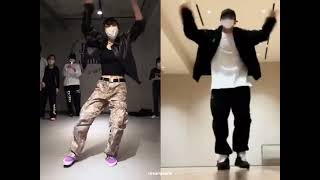 Jeon jungkook's dancing to Nain's choreography.🖤