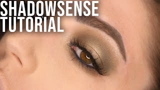 HALO TUTORIAL ON HOODED EYES | Army Green ShadowSense Tutorial