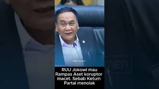 RUU Perampasan Aset macet tanpa restu Ketum Partai