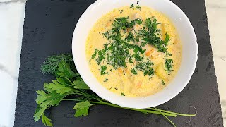 Самый вкусный СЫРНЫЙ СУП/ как приготовить куриный суп