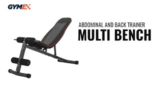 Abdominal And Back Trainer Multi Bench By GYMEX