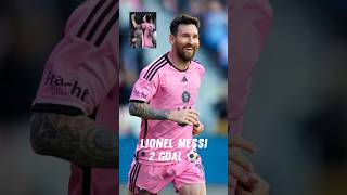 messi inter miami 2 goals #shorts #football