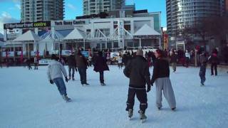 Harbourfront Skating Toronto