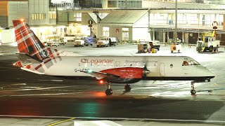 Saab 340's & 2000's at Glasgow EGPF