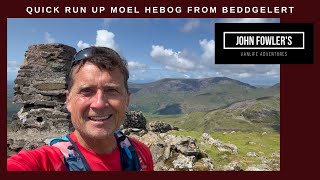 Run up Moel Hebog from Beddgelert?