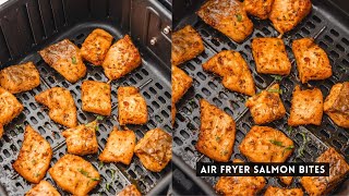 Air Fryer Salmon Bites