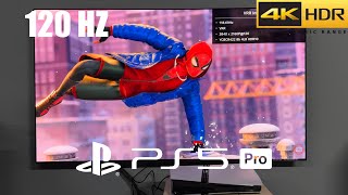 Marvel's Spider Man Miles Morales PS5 Pro Gameplay With LG Oled TV 4K  (VRR -120 HZ)