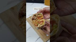 Wrap Ayam Sedap & Kenyang | Simple Chicken Wrap #chickenwraprecipe