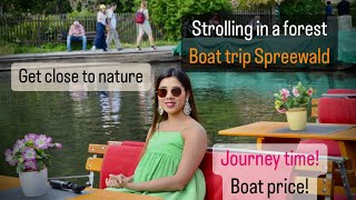 A beautiful evening spent in a small high forest | Spreewald boat ride