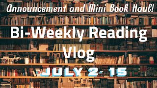 I finished 3 books! | Bi-Weekly Reading Vlog |  July 2- 15