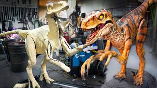 How Do They Make Big Dinosaur Animatronics?