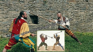 A parry against a death strike with the poleaxe - P.H.Mair - Poleaxe #1