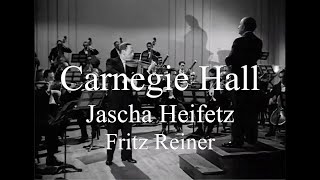 Heifetz Carnegie Hall Movie (Tchaikovsky)