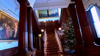 Sandon Hall wedding venue at Christmas