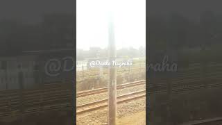 KRL ADU KECEPATAN & KEKUATAN DENGAN KERETA JARAK JAUH #keretaapi #shortvideo