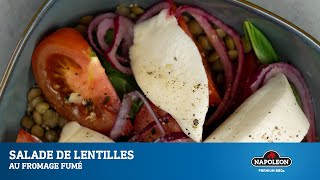 Napoleon Recette - Salade De Lentilles Au Fromage Fumé (Français)