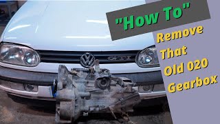 How To Golf 3 020 Remove Gearbox