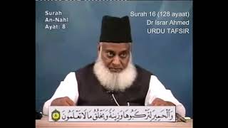 16 Surah Nahl Dr Israr Ahmed Urdu