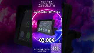 Carplayer portatile montaggio cruscotto Touch screen 7p androidauto applecarplay navigazione GPS