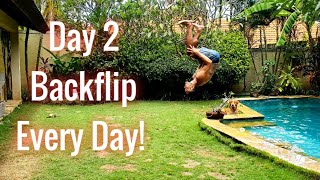 Backflip Every Day | Day 2