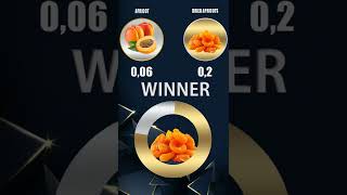 Apricot VS Dried Apricots Comparison of the composition and amount of vitamins | Shorts