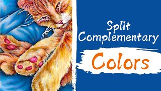 Creating a Killer Color Palette with 3 Colors - Split Complementary