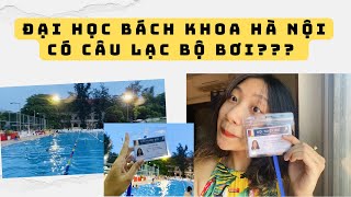 Đại học Bách Khoa có Câu lạc bộ bơi??? #ĐạihọcBáchkhoa #ĐHBK #Báchkhoa