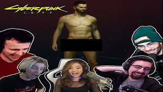 (NSFW) Streamers REACT to CYBERPUNK 2077 Character Creation | Pokimane, xQc, Shroud PART 1