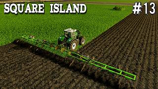 farming Simulator 22 Square Island Map Timelapse Ep #13  Mega Farm fs22 gameplay