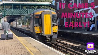 Trains at St Leonards Warrior Square (Southern & Southeastern)