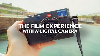 SHOOTING FILM… ON A DIGITAL CAMERA