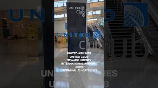 United Club - Newark Liberty International Airport (EWR) - Terminal C - Gate C123 #UnitedAirlines