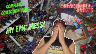 My Epic Mess! - ShartimusPrime's 2024 FIRST Complete Collection! Video + Action Figure Unboxing