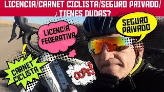 LICENCIA ANUAL, SEGURO PRIVADO, CARNET CICLISTA¿TIENES DUDAS?Y VUELVE LA SUDADERA A ORBEA MONEGROS🙈