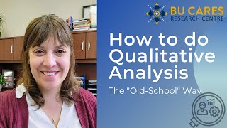 Qualitative Research Analysis Tutorial